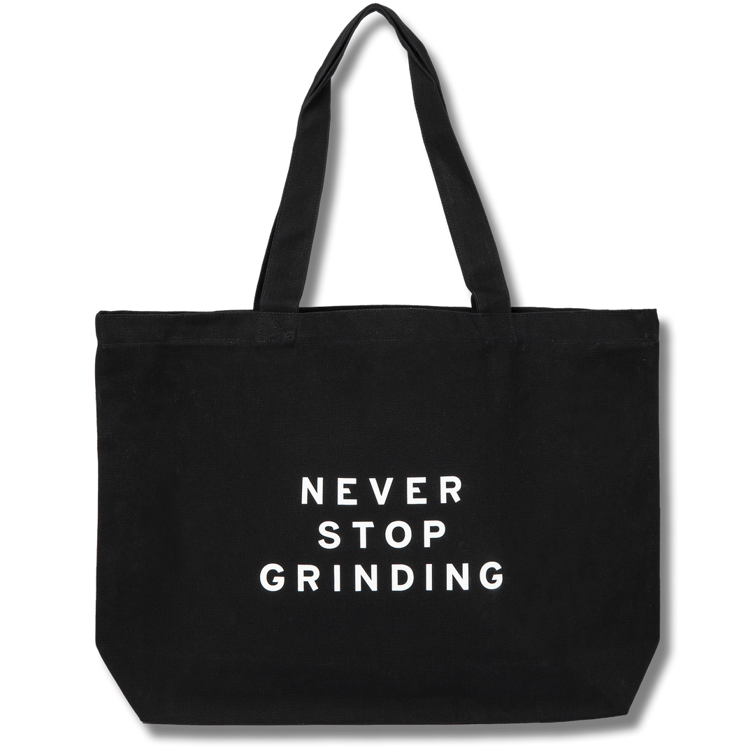 Weekend bag - Never Stop Grinding - Kahiwa Coffee Roasters