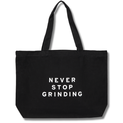 Weekend bag - Never Stop Grinding - Kahiwa Coffee Roasters